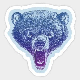 Bear me roar! Sticker